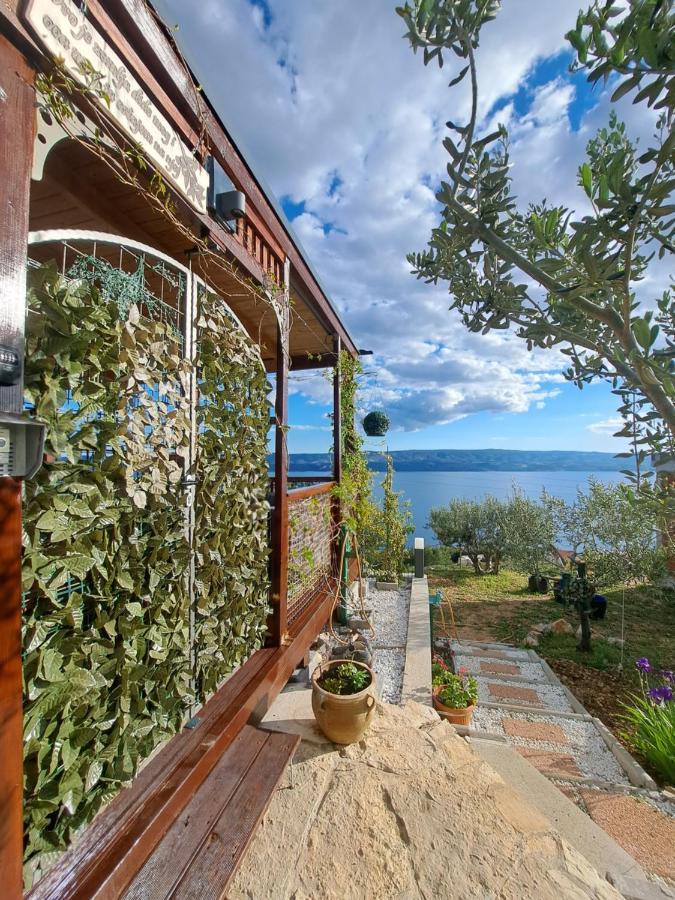 Bella Vista With Jacuzzi 1 Villa Omiš Kültér fotó