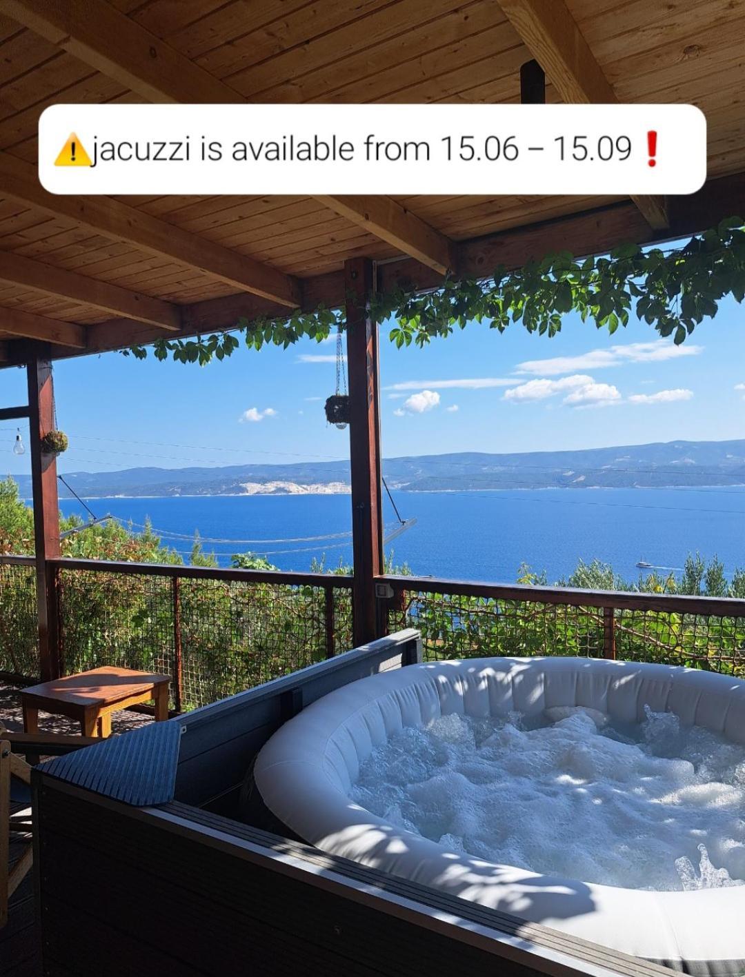 Bella Vista With Jacuzzi 1 Villa Omiš Kültér fotó