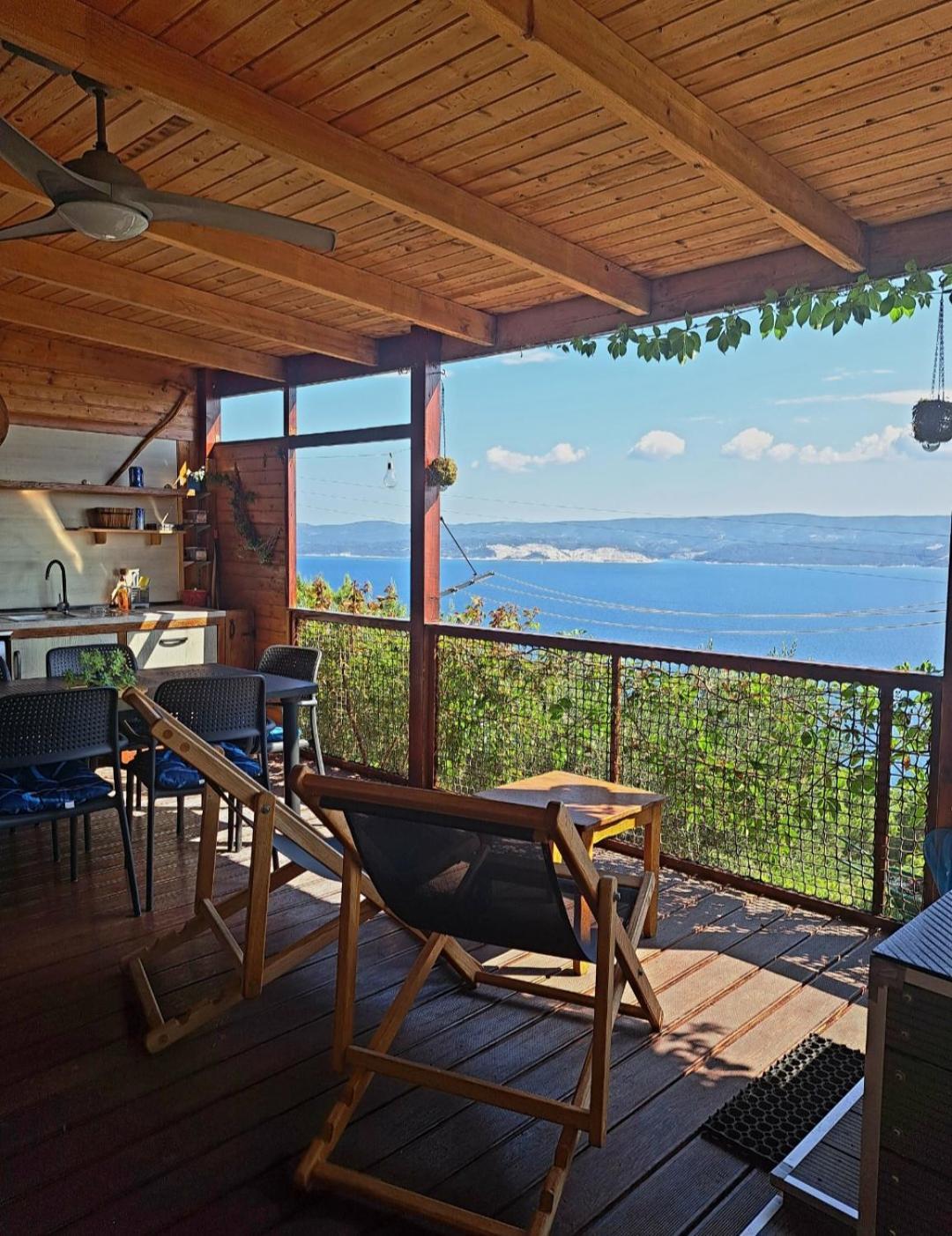 Bella Vista With Jacuzzi 1 Villa Omiš Kültér fotó