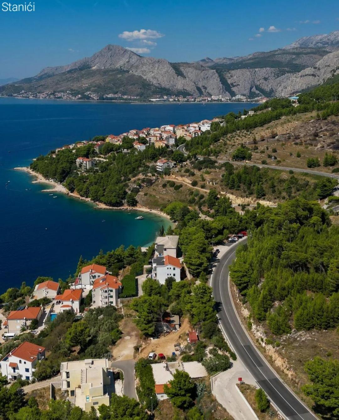 Bella Vista With Jacuzzi 1 Villa Omiš Kültér fotó